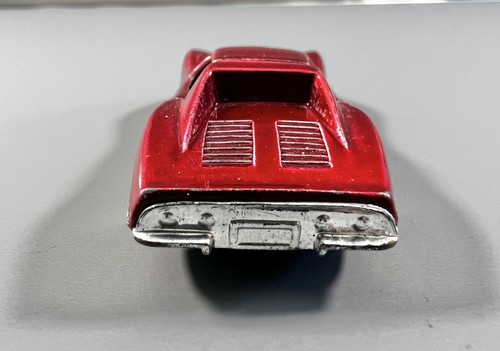 Yatming Chevrolet Racer Corvette 1002 Red Vintage Made in Hong Kong - Picture 4 of 10