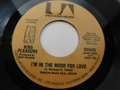 King Pleasure   I'm In The Mood For Love 7'' Single 50940