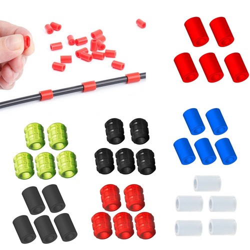 5 Pcs Silicone Cable Wraps for Bike Frame Protection Brake & Gear