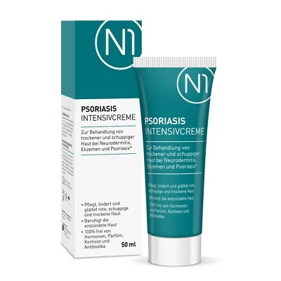 N1 HEALTHCARE N1 Psoriasis Creme 50 ml - Neurodermitis Creme entzündungshemmende Salbe