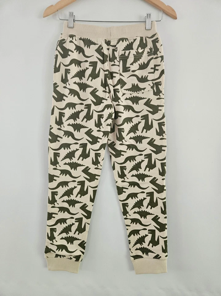 NUEVO CON ETIQUETAS PANTALONES DEPORTIVOS HANNA DIFFERENTSON BIG DINOS AVENA LIGERA AJUSTADOS DOBLE RODILLA 140 10 Foto 3 de 4