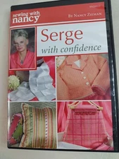 Sewing With Nancy: SERGE WITH CONFIDENCE (DVD, 2006) Nancy Zieman SN2001D