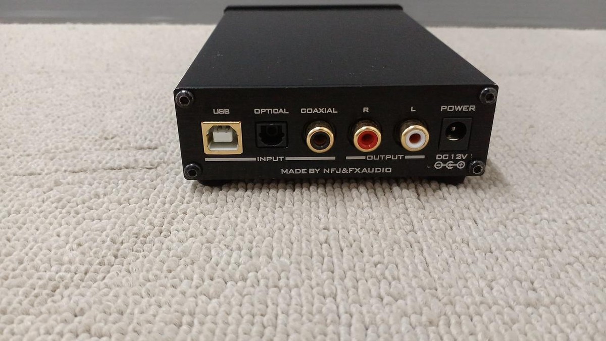 FX-AUDIO DAC-X6J USB DAC Headphone Amplifier Good Condition Used 