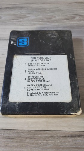 Con Funk Shun Spirit Of Love 8 Track werkseitig versiegelt NEU Vintage 1970er Disco - Bild 5 von 10