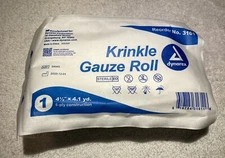 SM Dynarex Krinkle Gauze Roll 4.5" x 4.1yd (No. 3161)