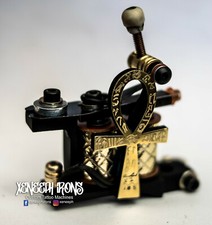 Mictlan Irons Handmade Tattoo Machine Ankh Anj