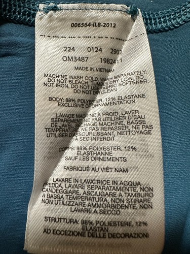 Mountain Hardwear Men's Crater Lake Hoodie size Medium Caspian Blue - Picture 5 of 8