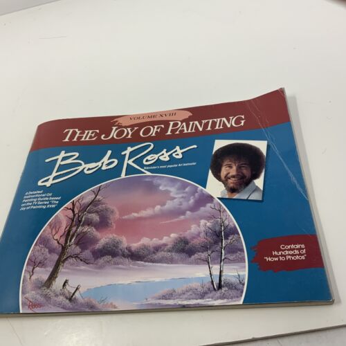 Vintage Bob Ross Joy of Painting Instructional Book Volume 18 - Picture 1 of 3