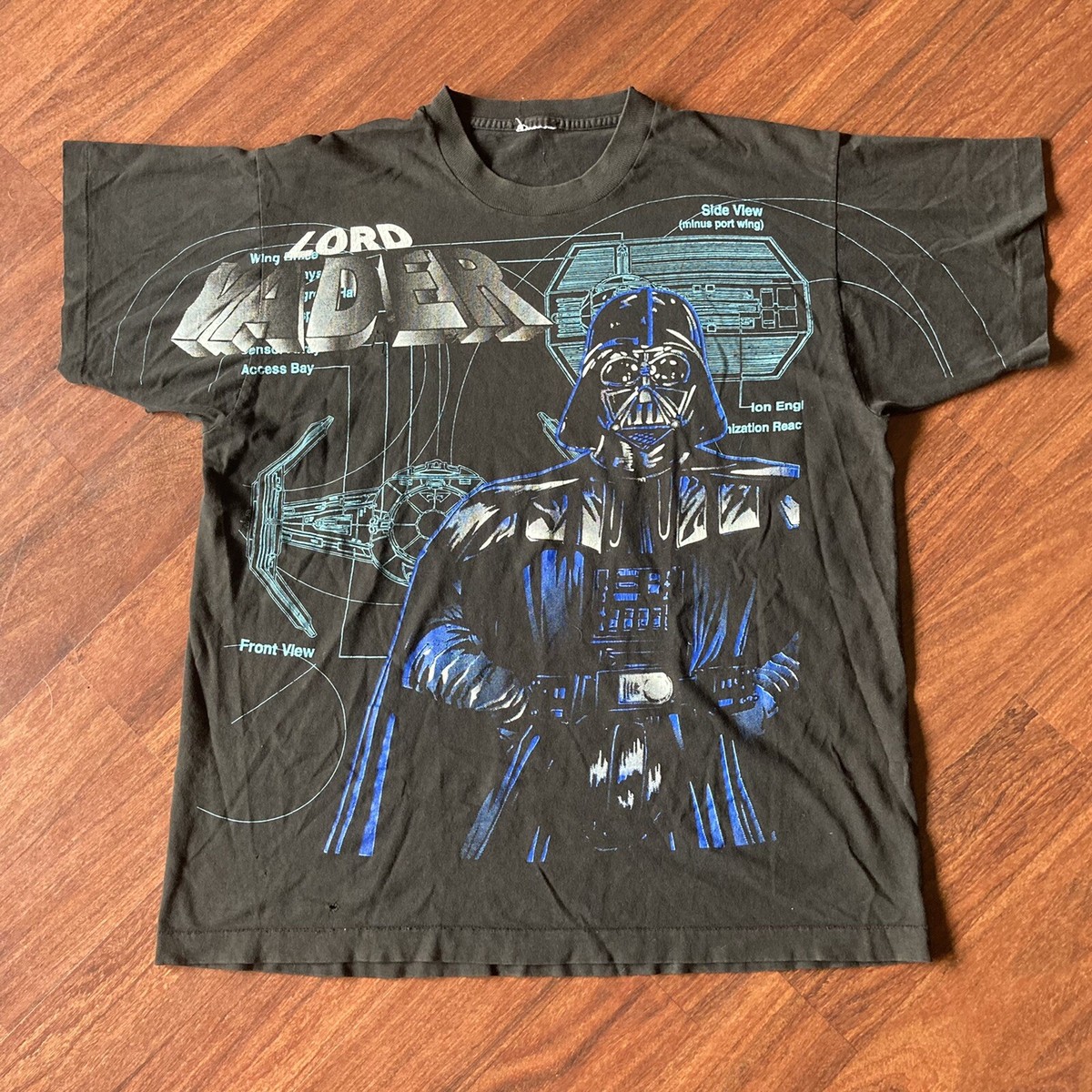 VTG 80s 90s Star Wars Darth Vader Lord Single Stitch Shirt VTG 80s 90s Star Wars Darth Vader Lord Single Stitch Shirt