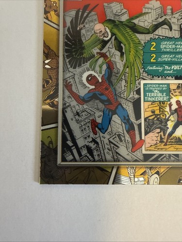 2024 TOPPS CHROME MARVEL THE AMAZING SPIDER-MAN #2 #SG-5 SPIDER-MAN INSERT DORÉ - Photo 5/10
