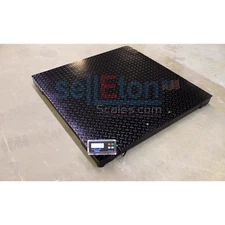 SellEton 36" x 36" Industrial Floor Scale & Indicator With Printer 30000 lbs