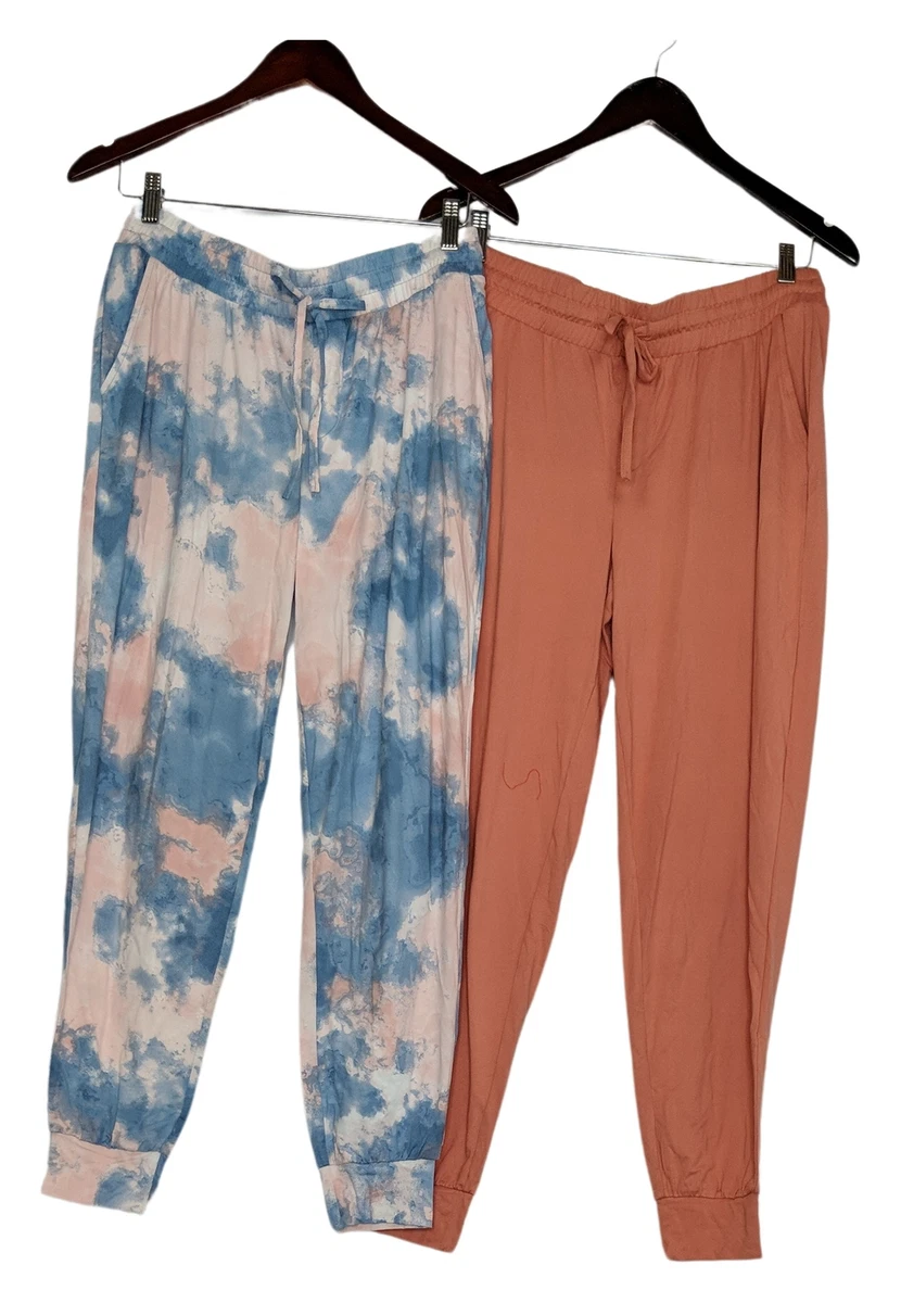Set of 2 Anybody Women s Pants Sz S Brushed Jersey Joggers w
