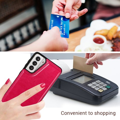 Leather Card Slot Wallet Case Cover Kickstand For Samsung Galaxy A13 A33 A53 A73 - Picture 26 of 81
