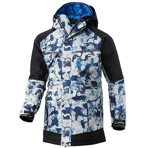 Huk Men's Icon x Refraction Superior Jacket - Bluefin - Medium