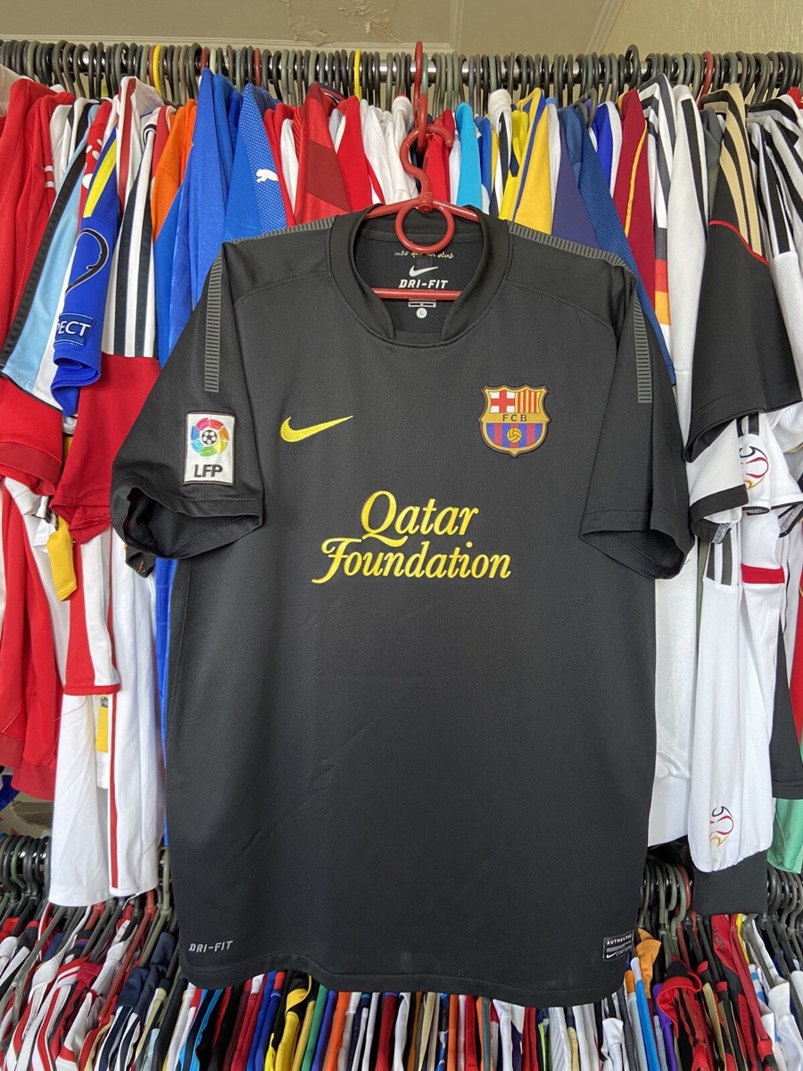 BARCELONA 2011 2012 AWAY FOOTBALL SHIRT SOCCER JERSEY NIKE