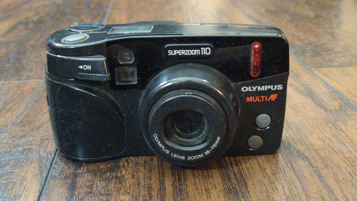 Olympus SuperZoom 110 35mm Film Point & Shoot Camera - As Is | eBay