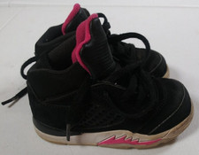 Nike Air Jordan Shoes 6C 6 EU 22 UK 5.5 Deadly Pink Black Retro Hi 725172-029