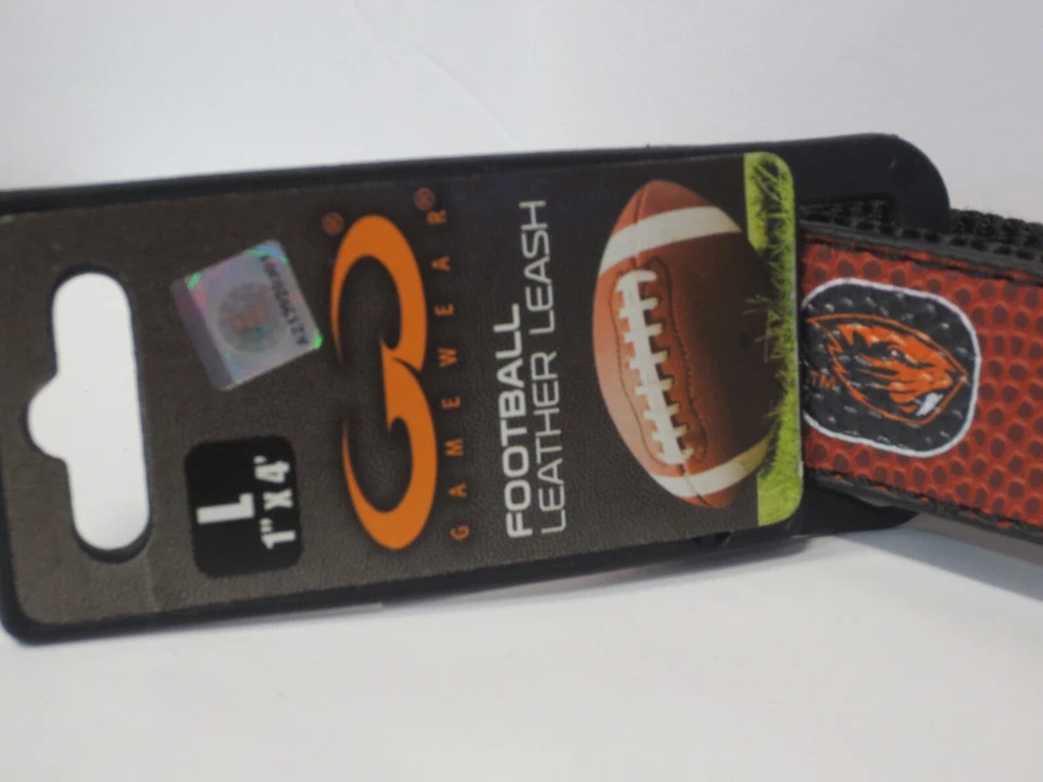 CORREA DE CUERO DE FÚTBOL CASTORES GAME WEAR TALLA L - 1" X 4' Foto 4 de 4