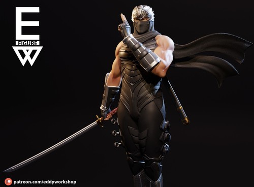 Ryu Hayabusa, 12K Resin Model Kit Painted 3d Printed GK Statue Figure - Picture 9 of 24