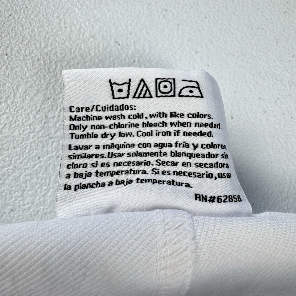 No Nonsense White Denim Capri Pants Womens Size S Back Pockets Stretch - Image 4 of 4