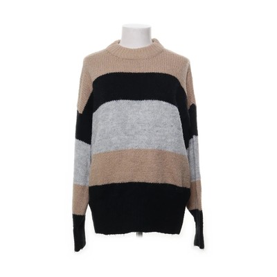 Lager 157, Strickpullover, Größe: M, Unsure} {, Beige/Schwarz/Grau #To9