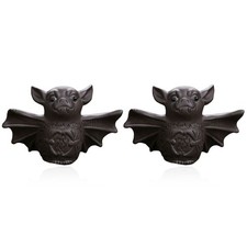 2Pcs Clay Tea Pet Small Bat Figurines Kung Fu Tea Craft Bat toys for kids