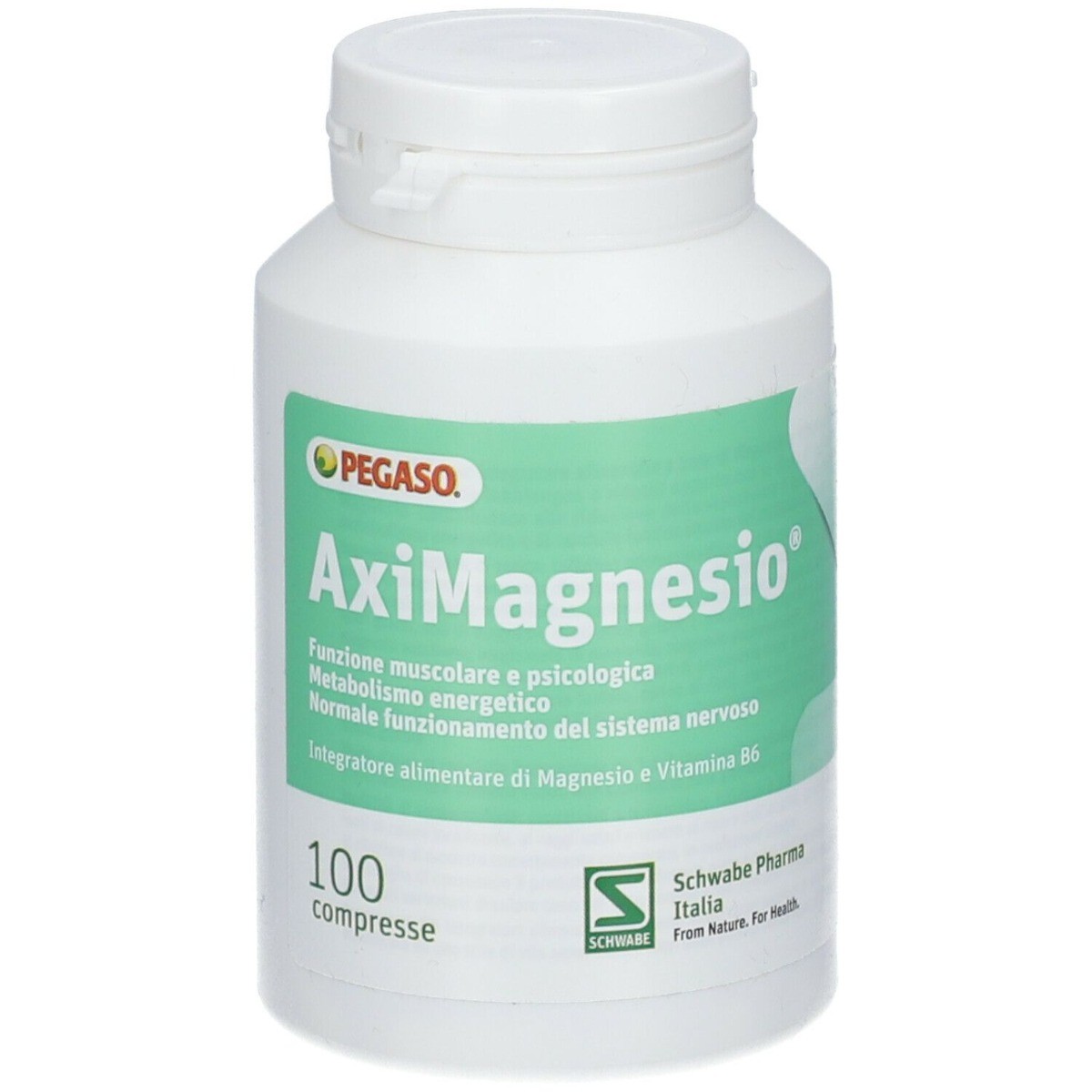 Aximagnesio 100 Compresse: Integratore 8 Sali Magnesio e Vitamina B6