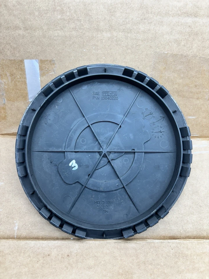 Tapacubos central de rueda GMC Yukon XL Safari Sierra 1500 1999-2005 15040220 3 Foto 4 de 4