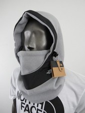 Unisex L/XL The North Face Whimzy Powder Fleece Ski Snowboard Hood Grey Heather