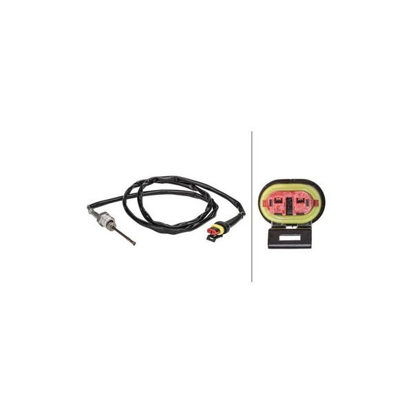 Hella Sensor, Abgastemperatur 6PT 358 181-381 FüR Daf, Nach Katalysator-image