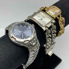 Guess Mixed Wristwatch Lot of 3 Men's Women's Stainless Steel Gold Tone Quartz — photo 3