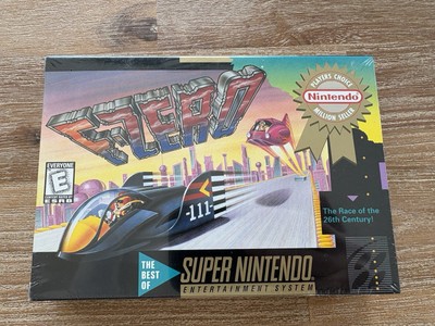 F-Zero (SNES, 1991) Player s Choice Brand New Factory Sealed