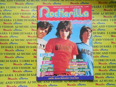 Zeitschrift ROCKERILLA 195/1996 Supergrass F.Battiato Casino Royale 99 Posse No CD