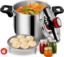 Stainless Steel Pressure Cooker 12 Quart, Commercial Stove Top Pressure Cooker f
