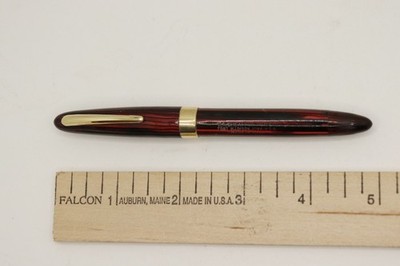 Sheaffer Lifetime 1000  Carmine Red, 14k Triumph Nib  White Dot Fountain Pen