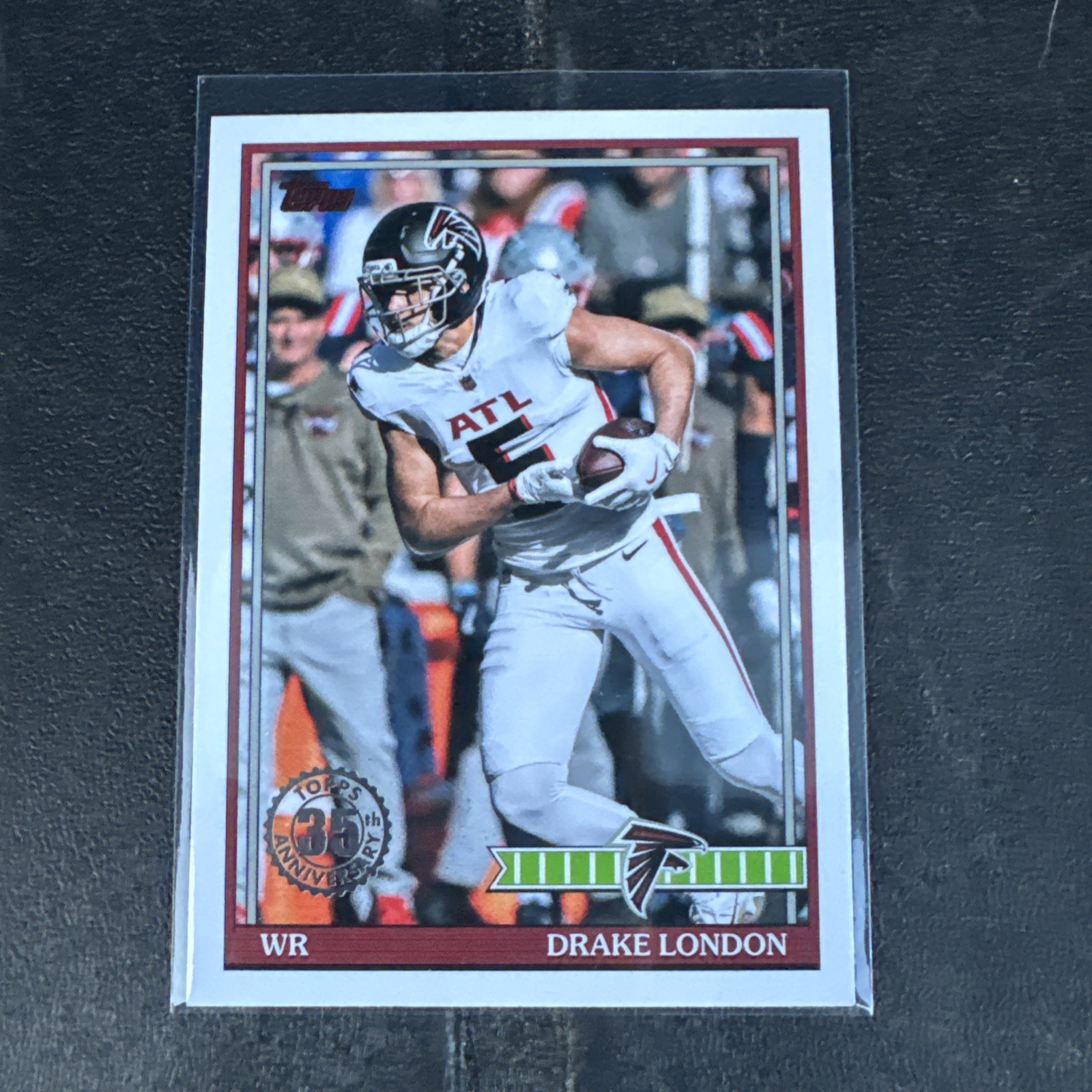 2026 Topps Flagship #91TF-5 Drake London 1991 Topps Flagship Football