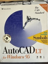 AutoCAD LT For Windows 95 Software Autodesk 1995 Vintage