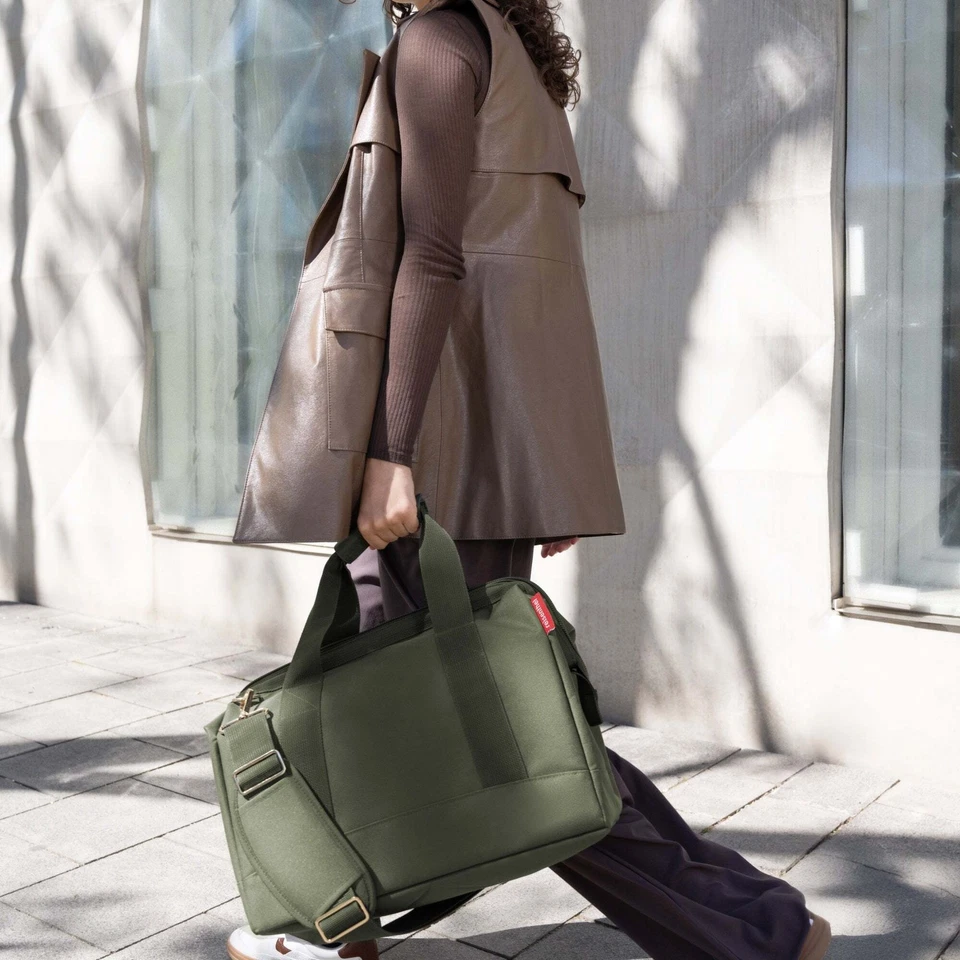 reisenthel travelling allrounder M - Reisetasche 40 cm forest gold *NEU* - Bild 4 von 4