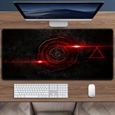 40*90cmLarge Gaming Mouse Pad with Abstract Design - Durable Polyester Surface &