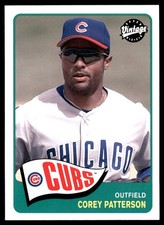 Corey Patterson 2003 Upper Deck Vintage #57 Cubs MLB READ FREE SHIP AutographDen