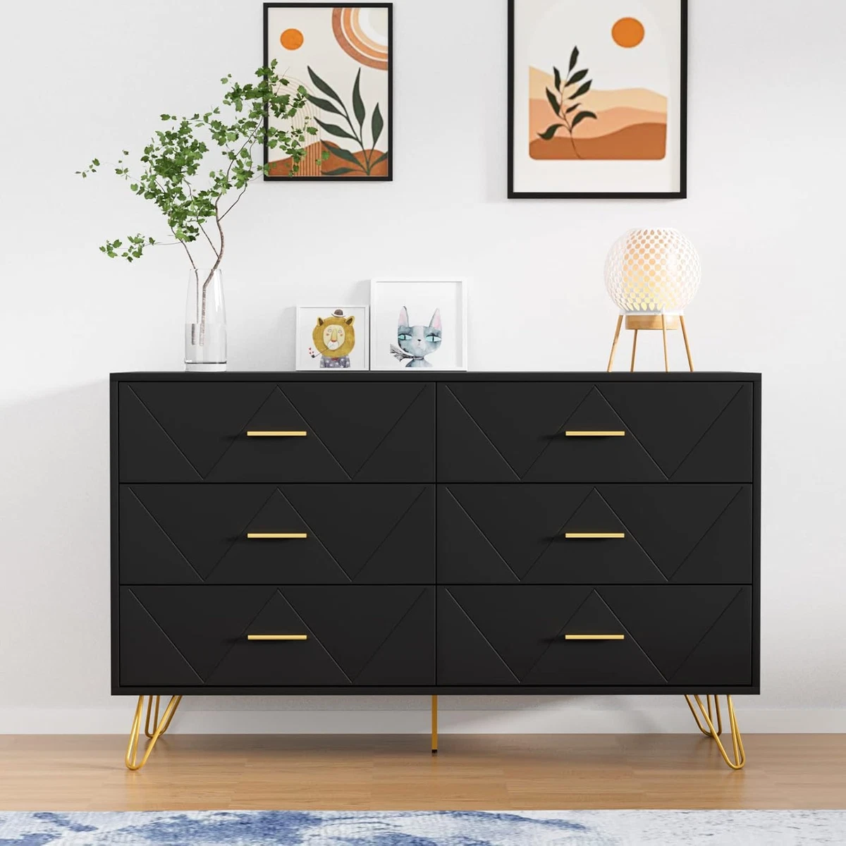 Wooden Gold Dresser Dressers & Chests of Drawers for sale | eBay Wooden Gold Dresser Dressers & Chests of Drawers for sale | eBay