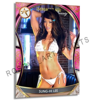 SUNG HI LEE 90s Adult Model Beauty GOF Rostar CUSTOM SP Limited Card SHL2