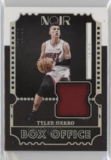 2021-22 Panini Noir Box Office Memorabilia 83/99 Tyler Herro #BOM-TYH 0r5l
