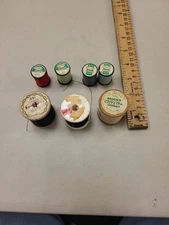 Vintage Sewing Thread Lot Coats Clarks Brooks Various Colors Yardage Spools