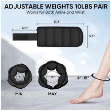 Modularized Ankle Weights Set for Fitness Ent...