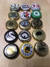 Kronkorken mit Rarität aus Kamschatka, Swaneke, Tusker, Helo Bräu, Buttenheim...