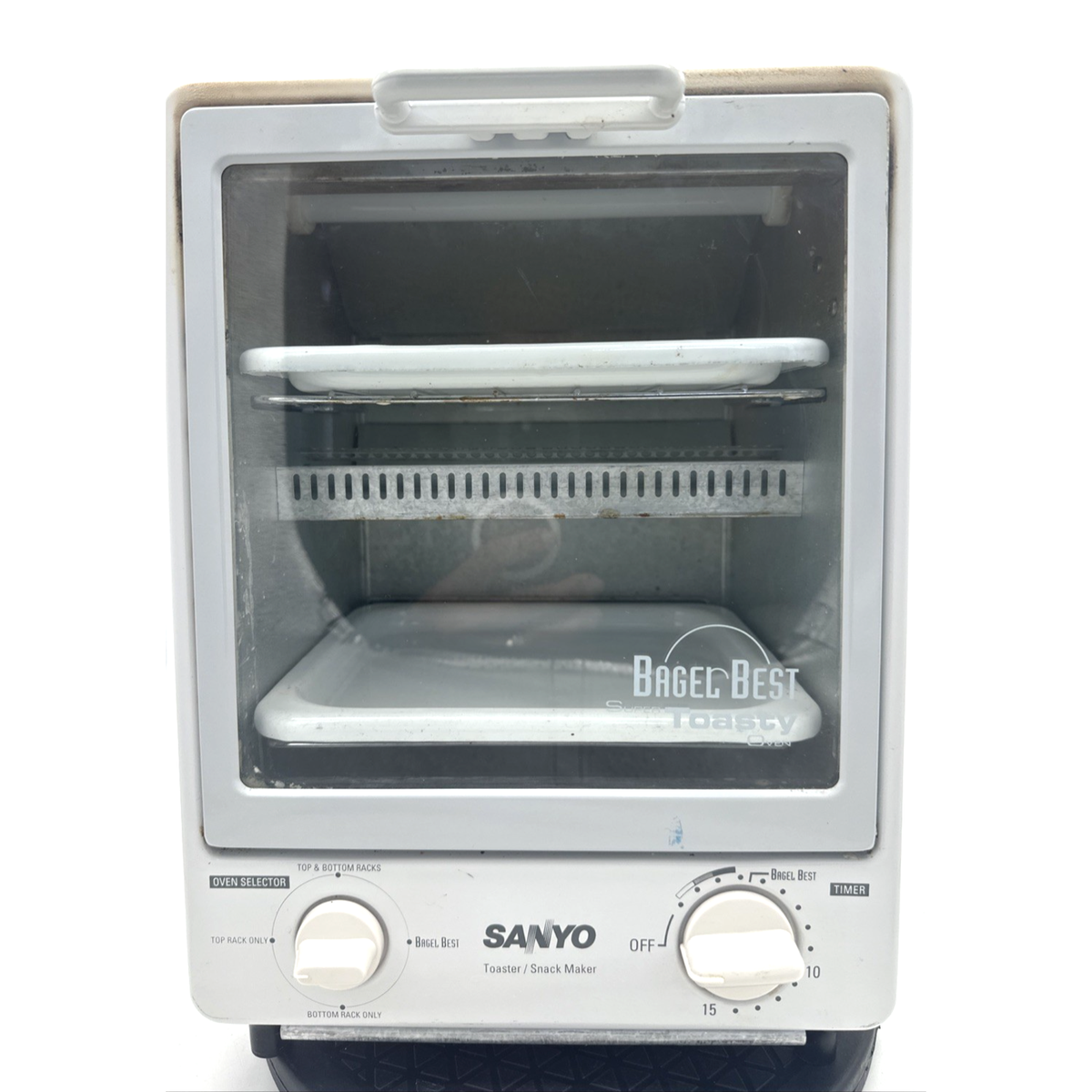 Rare Sanyo Model SK-7W Super Toasty Plus Vertical Toaster Oven