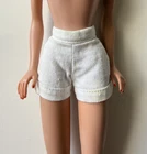 Vintage 1960s Mattel Barbie Doll Cotton White Shorts #963 Resort Set, Japan,