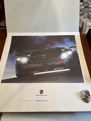   Retro Vintage Porsche Original Ad Poster 120