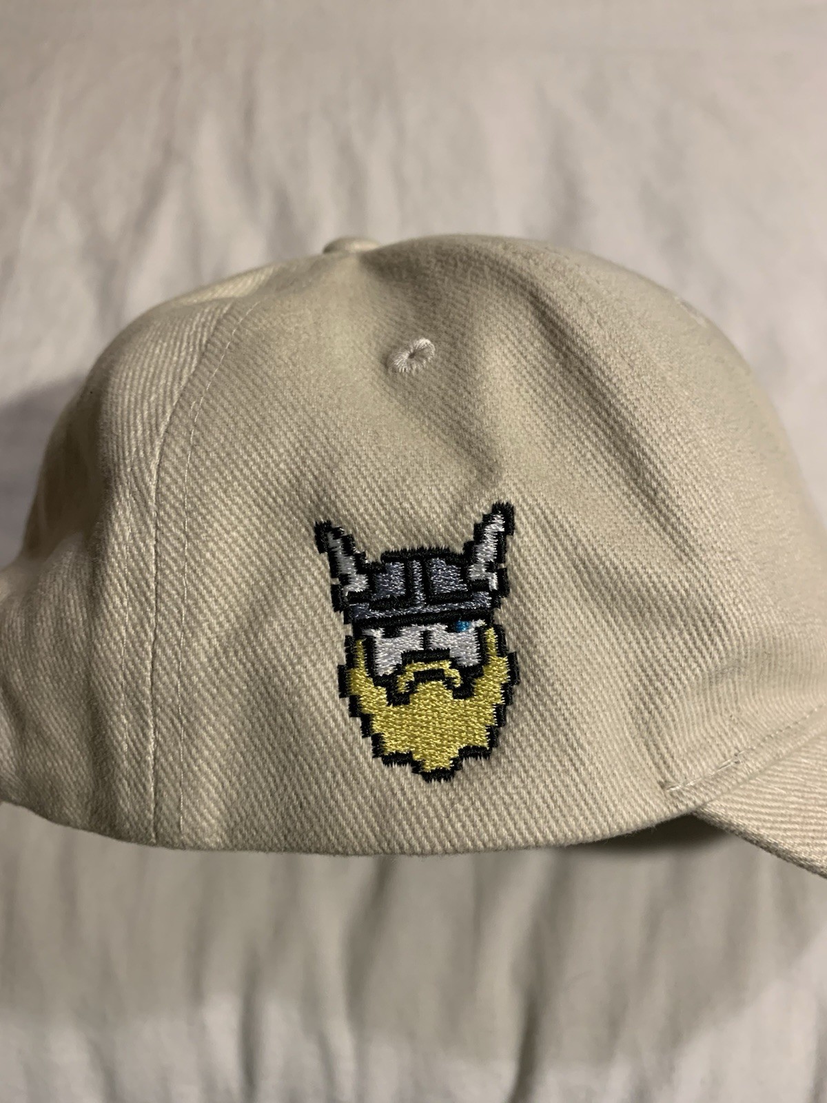 Beechfield Baseball Cap, Hat. Viking Embroidery D… - image 3